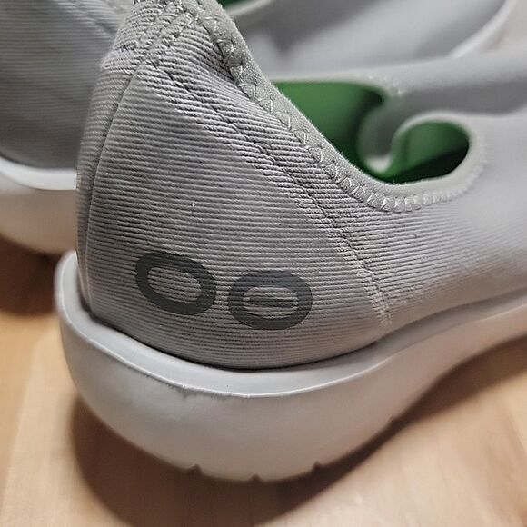 OOFOS Gray and White Athletic Shoes OOFOS | Shoes | Oofos Gray Athletic Shoes | Poshmark main image 3